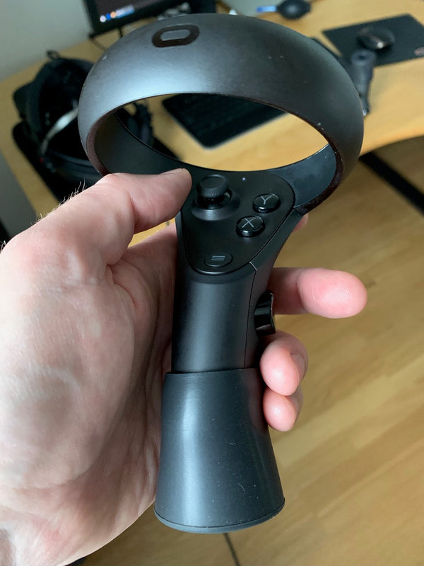 Better Oculus Rift S controller Grip